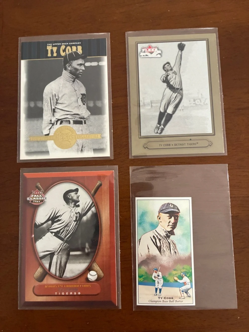 13 Card Ty Cobb Lot - Picture 2 of 7